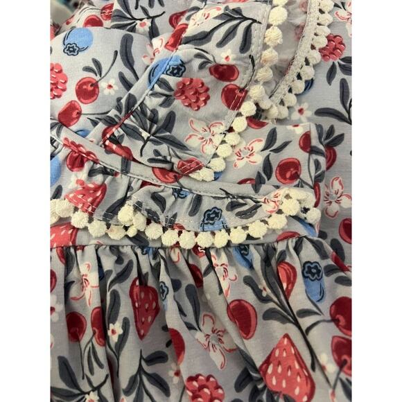 Tommy Bahama Cotton Dress Cherry Berries Size 2T Set of 2 available Twins Multip - Picture 4 of 6